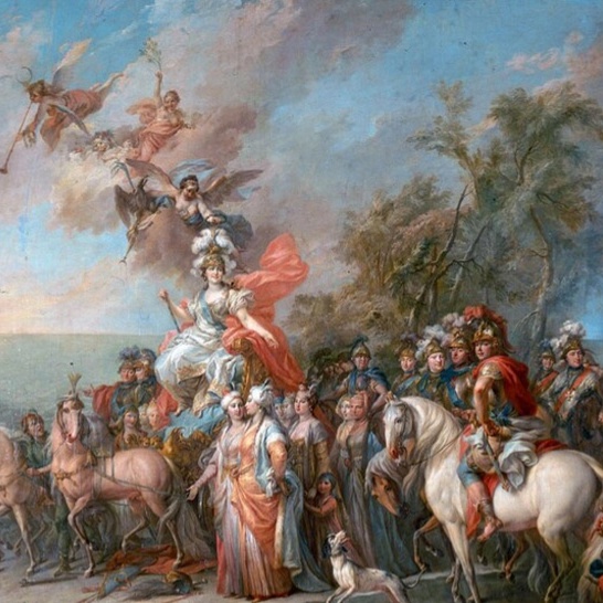 «Аллегория на победу Екатерины II над турками и татарами»