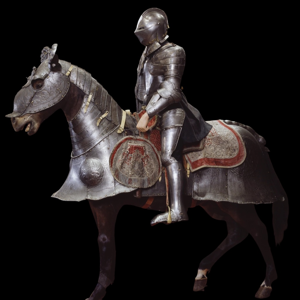 Доспех для рыцаря и коня.webp