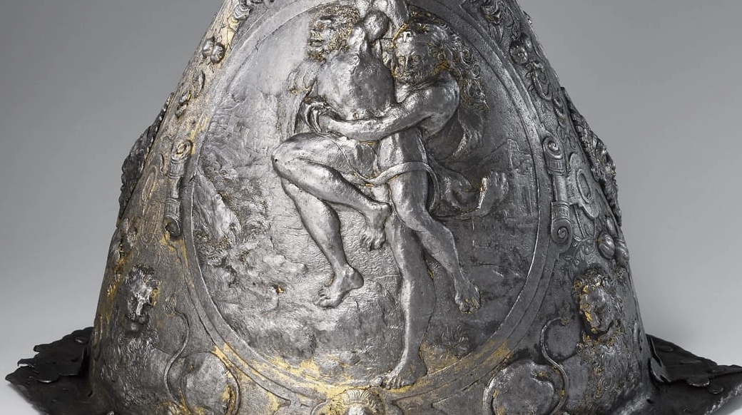 Шлем. Фрагмент