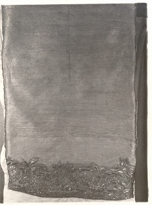 Шлейф от коронационного платья 1796 г. императрицы Марии Федоровны, супруги императора Павла I, после реставрации