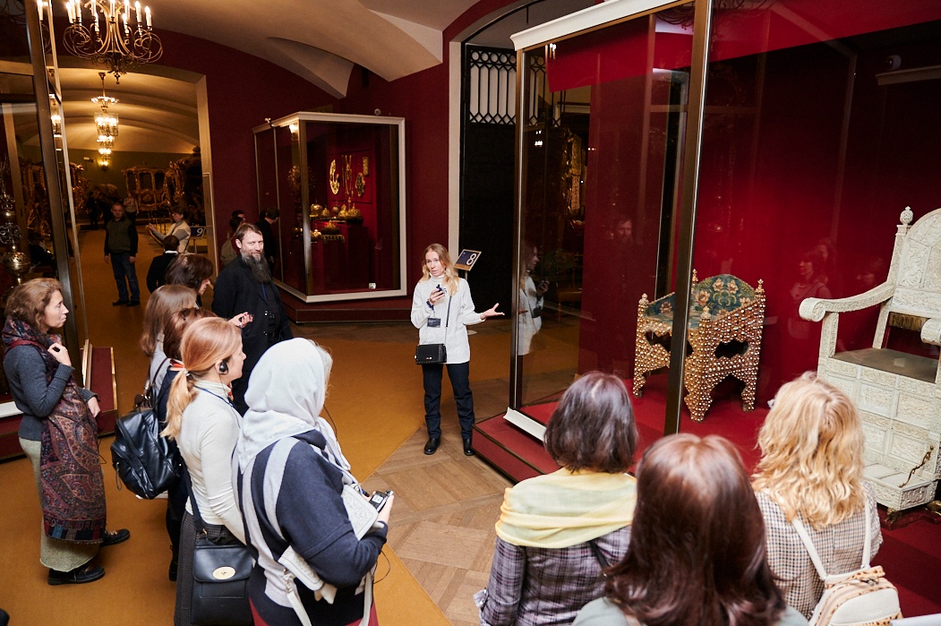 Экскурсия по Оружейной палате для участников Рождественских чтений