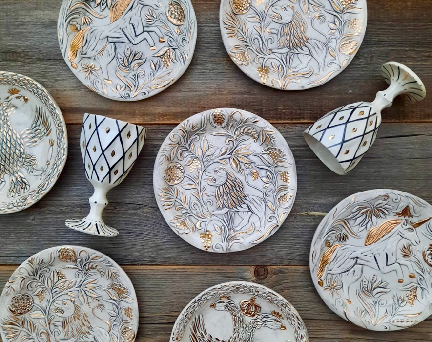 Керамика бренда «Краснолесье»