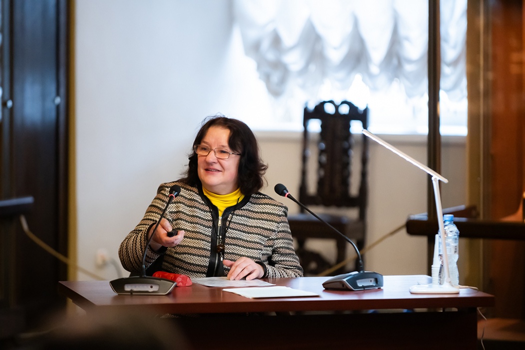 М.Г. Ракитина с докладом «Царица Евдокия Лукьяновна и поминовение предков царского рода»