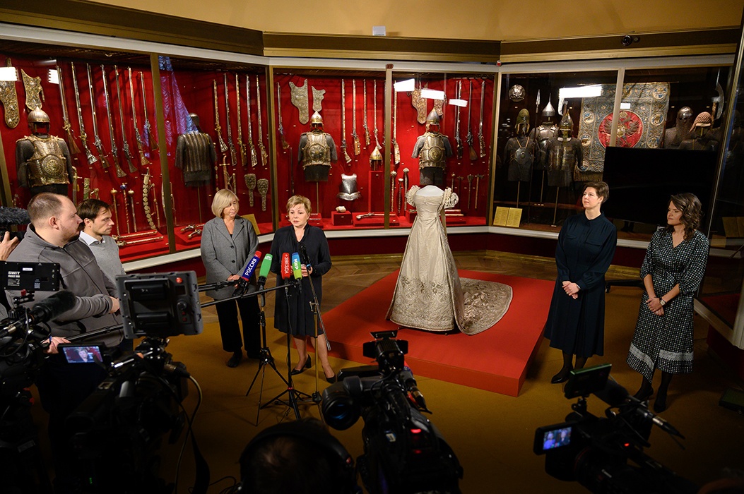 Генеральный директор Музеев Московского Кремля Елена Гагарина