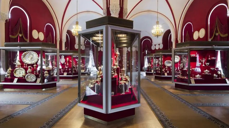 Оружейная палата. Зал 5. Западноевропейское серебро XIII-XIX вв.