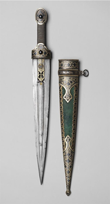 Kama dagger and scabbard